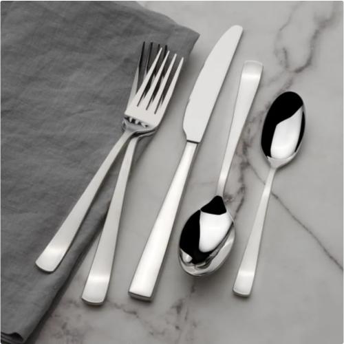 Mikasa Satin Barrett 18/10 Stainless Steel High Carbon Stainless Steel Knives 20-piece Flatware Set,Service for 4 MISSING ITEMS