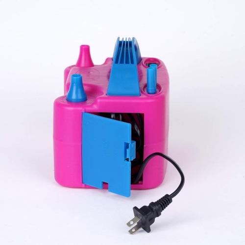 Portable Electric Air Balloon Pump with Double Nozzle - Wedding Party Event Birthday Graduation Decorations Supplies