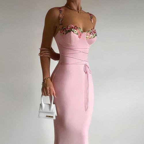 Size Small ...GeRRiT Flowy Maxi Dresses for Women 2024 Boho Chic Floral Bodycon Dress Spaghetti Straps Tube Party Club Long Dresses Sexy Sling Sundress for Curvy Women-Pink||XL, Small-Large