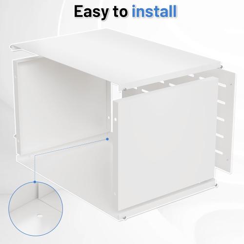 26 X 16 Wall Sleeve with Exterior Ventilation Grille-Universal Fit for PTAC & Heat Pump Units – Weatherproof Steel Housing with Ventilation & Drain Holes for Packaged Terminal Air Conditioners