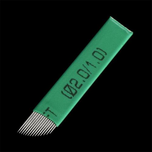 ATORSE® 100 Eyebrow Blades Microblading Tattoo Brows Needles Make-Up Tools 14 Pins