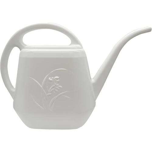Watering Can for Home Garden - White Color - 1/2 Gallon