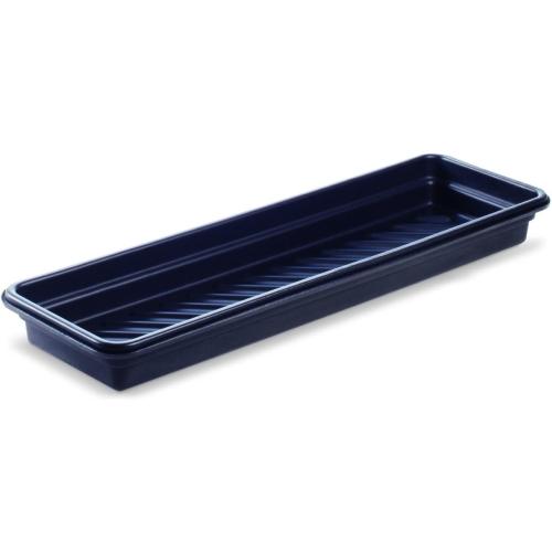 PIG Containment Tray - Rim to Rim Dimensions 52.25 L x 16.25 W x 5 H Utility Tray - Interior Bottom Dimensions 48 L x 12 W - 11.96 gal. Sump Capacity - PAK918