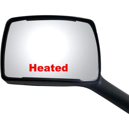 Replacement Chrome Hood Mirror Driver Left Side Fit Kenworth T680 Peterbilt 579 587