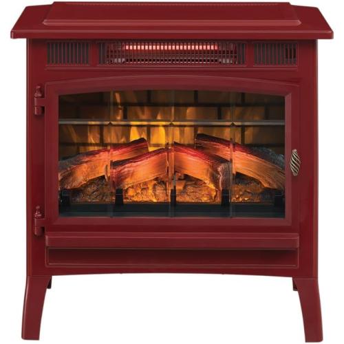 duraflame Freestanding Electric Fireplace Stove Heater with 3D Flame Effect for 1,000 Sq. Ft. Cinnamon