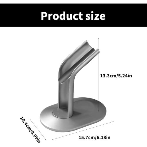 YWLUUOO Hair Dryer Holder for HD08 HD15 HD16 Aluminum Bracket Power Plug Holder Bathroom Organizers Desktop Hairdryer Care Tools Desktop Blow Dryer