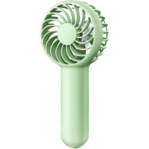 Gaiatop Mini Portable Handheld Fan, 3 Speed Powerful Battery Operated, Small USB Rechargeable Personal Fan for Makeup Eyelash, Camping Beach Airplane Travel Essentials for Women Girls