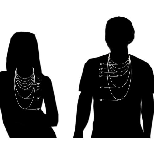 14k Real Yellow/White Gold Solid Box Link Chain Necklace with Lobster Claw Clasp, Jewelry Gift for Women or Men