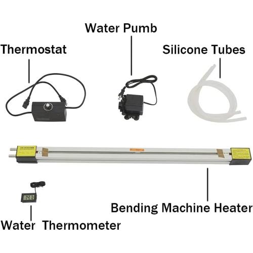 Acrylic PVC Plastic Bender 110V Bending Machine Plastic Sheet Bender 23.62 Inch 60cm Manual Strips Heater for Plastic BendingTool 1mm-6mm Thickness for Sign Making
