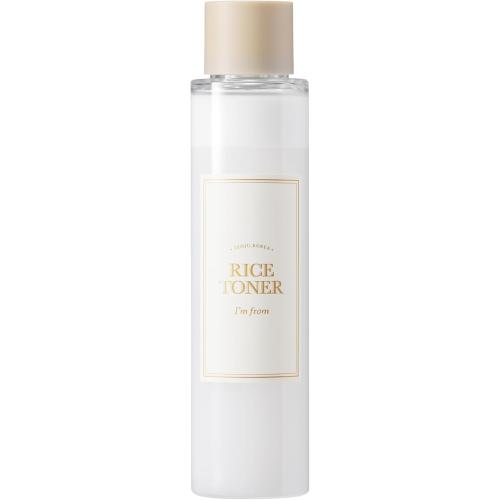 I'm From Rice Toner, 77.78% Rice Extract from Korea, Glow Essence with Niacinamide, Hydrating for Dry Skin, Vegan, Alcohol Free, Fragrance Free, Peta Approved, K Beauty Toner, 5.07 Fl Oz