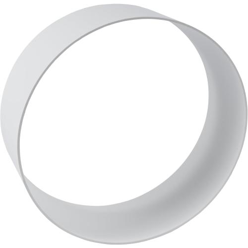 6 Inch Fit Coupling - Round Plastic Duct Pipe Connector and Extension - Female Fit - Available in Different Sizes to Suit, White