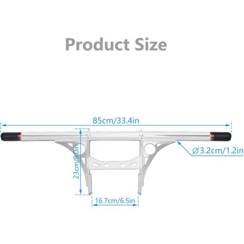 Chromed Crash bars For Harley Davidson Sportster 883 1200 Iron 883 Forty Eight Seventy Two XL 1200V XR1200 2004–2025 highway bars (Chromed)
