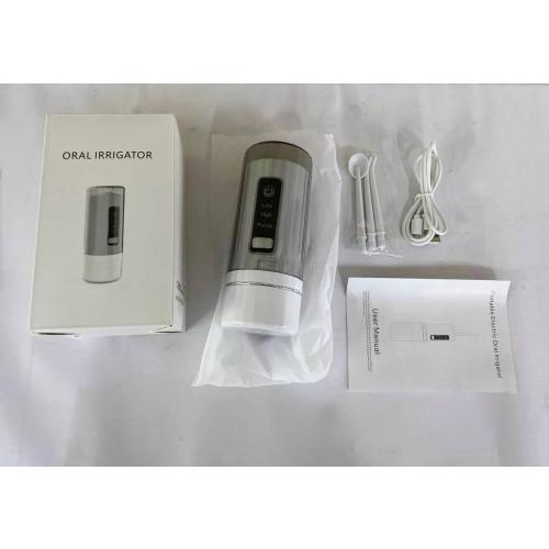 Water-Flosser-Cordless-Teeth-Cleaner Water Dental Flosser with 3 Modes 4 Jets Rechargeable IPX7 Waterproof Dental Oral Irrigator for Travel Home Braces