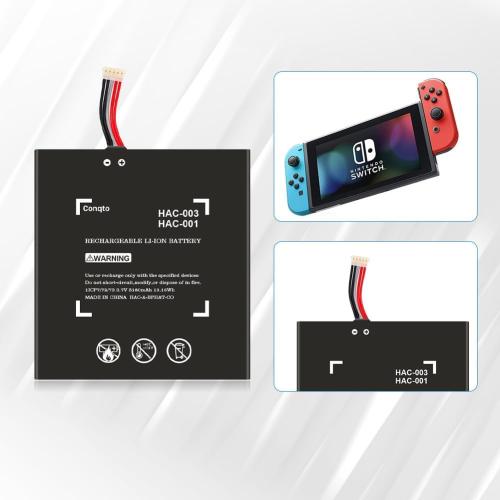 (5180mAh) 2026 Upgrade High Capacity Battery Replacement for Nintendo Switch 2017 HAC-003, HAC-001, HAC-A-BPHAT-C0, HAC-S-JP Game Console with Repair Tool Kit
