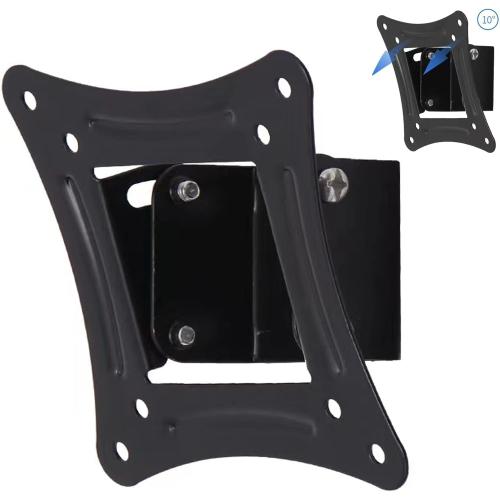 Tilting TV Wall Mount Monitor Wall Mount Camper 14-24 Inch LED LCD Small Monitor Bracket with Screw