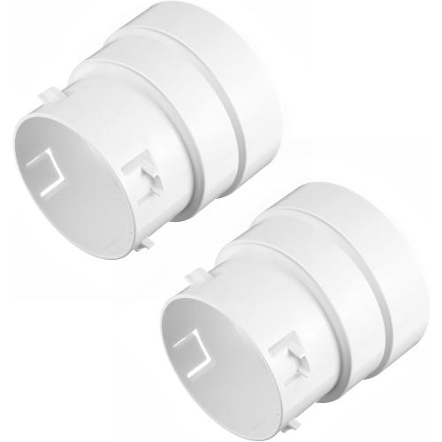 Saillong 2 Pack 4 PVC to Corrugated Pipe Adapter for SDR35/SCH40 PVC Pipe