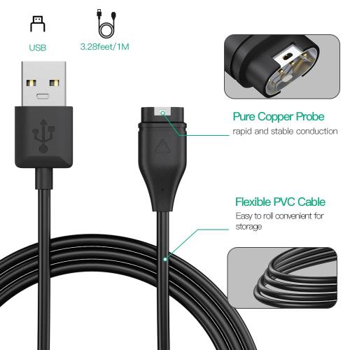 AWINNER Compatible for Garmin Charger Cable (3 Pack)