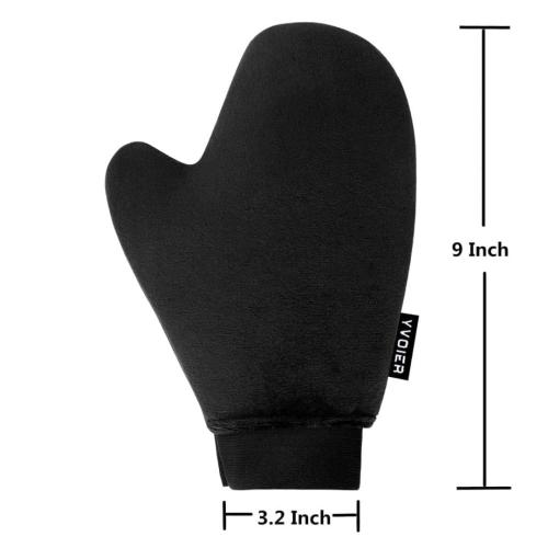 Self Tanning Mitt Applicator - Elastic Wrist Tan Mitt Applicator Microfibre Tanning Lotion Applicator Self Tanning Glove Sunless Tanning Mitt Streak Free Tan for Tanner Spray Mousse Lotions