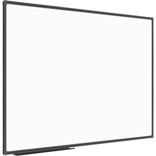 Black Frame 48x36 JILoffice Magnetic Whiteboard/White Board, Dry Erase Board 48 x 36 Inch, Black Aluminum Frame Wall Mounted Board for Office Home and School