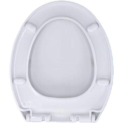 Toilet Seat With Cover Soft Close, Toilet Lid Slow Close Quiet No, Easy Installation & Release,Safe PP Material Easy Clean​​ Bathroom Toilet Seat​​,Comfortable Ergonomic Design For All Toilet Brands