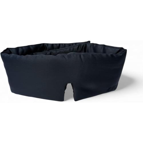 ZILK Sleep Deep Restoration Silk Sleep Mask | 100% Mulberry Silk (25-Momme), Smooth & Cooling | Light-Blocking Design with Gentle, Even Pressure | Adjustable Fit for Restful Sleep – Black