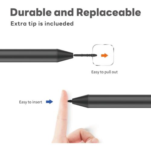 Penoval USI 2.0 Lite Stylus Pen for Some Chromebook Model, 4096 Levels Pressure & Smooth Writing Compatible with Google Pixel Tablet, Amazon Fire Max 11, ASUS Flip CX5/CM3, Lenovo Duet and More