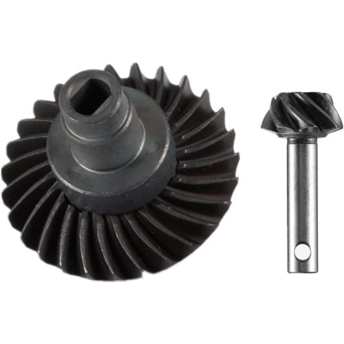 Harden Steel 24/8T 27/8T 30/8T 33/8T Overdrive Underdrive Helical Axle Gear Set Upgrade Parts for Axial SCX10 AR44 AR45 Capra Axle VS4-10 F9 Phoenix F10 (33/8T)