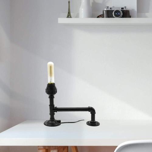 Black 10 Pack 1/2 GeilSpace Elbow, Malleable Iron Pipe Fittings - Vintage DIY Industrial Shelving, Industrial Decor, Furniture DIY (1/2, Black)