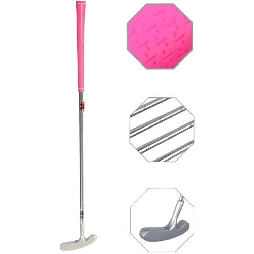 Two Way Junior Golf Putter Stainless Steel Kids Putter Both Left and Right Handed Easily Use 3 Sizes to Choose Freely for Kids Ages 3-5 6-8 9-12