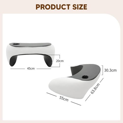 Pillow Reading Pillow Birthday Gift with Removable Cover Large Arm Rest Memory Foam for Bedroom Sitting in Bed Dorm