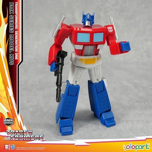 YOLOPARK Transformers Toys 4-Pack G1 Optimus Prime,Megatron,Bumblebee,Starscream Action Figures,BMK Series Transformer Toys for Kids,No Converting