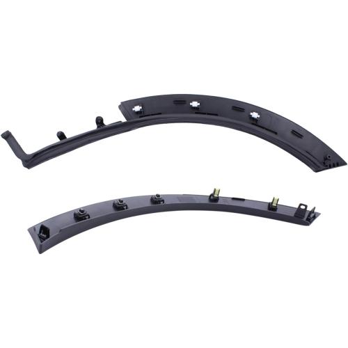 ApplianPar Rear Passenger Side Door and Wheel Flare Molding for CRV 2017-2022