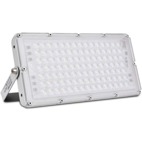 Ankishi 100W LED Flood Lights Outdoor, Super Bright 10000LM 6500K Daylight White Security Floodlights, IP67 Waterproof LED Work Light for Garden, Yard, Stadium, Warehouse, Square, Billboard