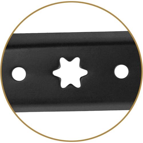 q&p 3pack Lawn Mower Blades Replaces 742-05056A 942-05056 942-05056A Fit for MTD RZT S54 L54 Troy Bilt 54 inch Deck