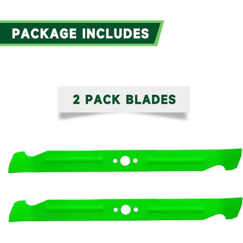 42 Deck Mower Blades Fit for EGO Power  ZT4204L E6 Z42 Z6 Zero Turn Riding Mower Replaces OEM AB4200D 2 Pack