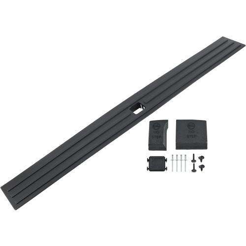 OKPARZ Compatible for Flexible Flex Step Center Tailgate Cap Mad Trim Molding with Release Button Ford F-150 F150 2015-2020 FL3Z9940602B