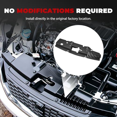Front Upper Radiator Support Cover Compatible with Accord 2013-2017