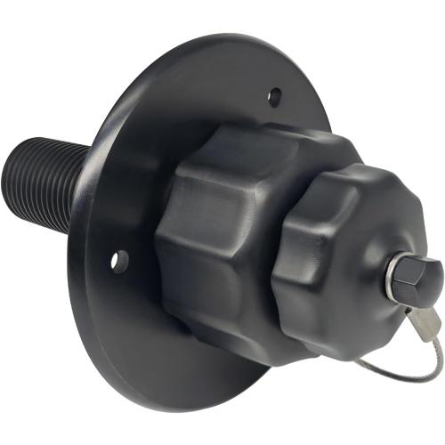 G-Sunny All Metal RV City Water Inlet with Check Valve, RV Water Inlet Replacement, RV Water Fill Inlet,RV Water Inlet Connection for for RV Camper Motorhome Trailer Marine (Matte Black)