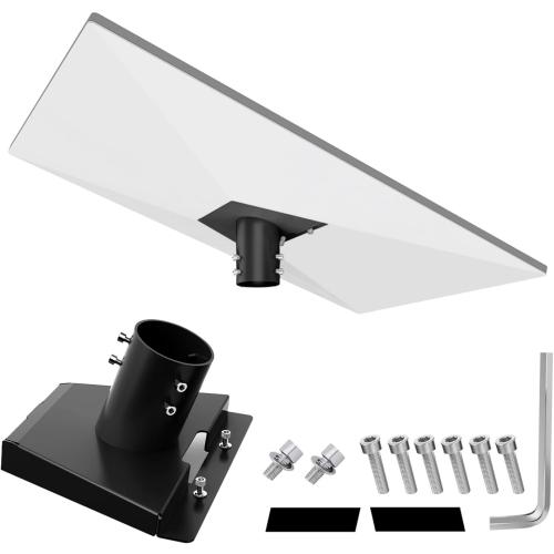 Starlink Gen3 Mount Adapter,Starlink V3 Pipe Adapter,Pole Mount Kit Compatible with STARLINK GEN3 Standard Antenna,V3 Bracket Antenna(Black)