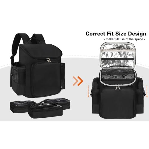Hairstylist Traveling Bag, Large Capacity Barber Travel Backpack, Hairdresser Bag with Adjustable Dividers, Hair Tools Travel Case, Professional Cosmetology Bags for Supplies, Hair Stylist Must Haves