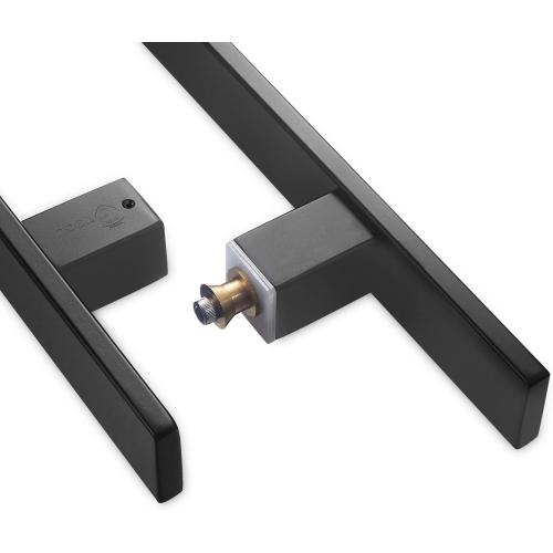 Matte Black TOGU TG-6018 24 inches Solid Standoffs Heavy-Duty