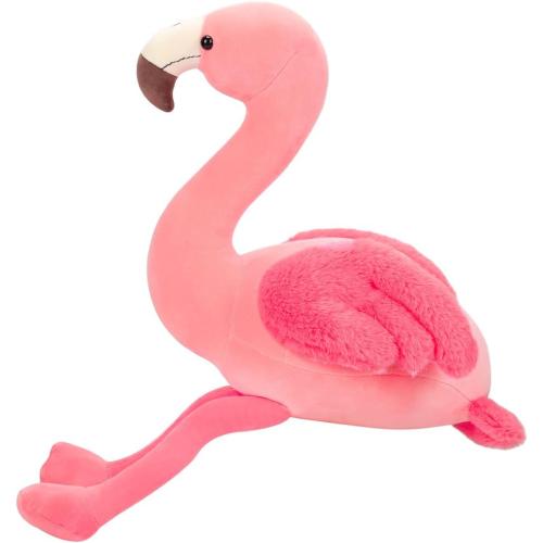 AIXINI 19inch Soft Plush Flamingo Stuffed Animal Toys, Pink Flamingo for Girls Gifts & Decor