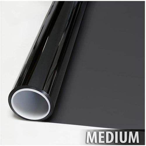BDF NA35 Window Film Sun Control and Heat Rejection Natural Black 35 (Medium) - 24in X 24ft