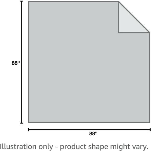 Color blue Sasttie 7piece Comforter Set