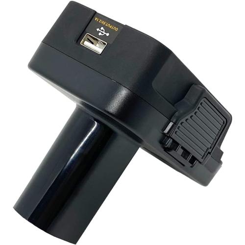 USB Battery Adapter for Craftsman C3 19.2V Cordless Tools, Converter for Dewalt 20V MAX and for Milwaukee M18 18V Lithium Battery to Craftsman 19.2 Volt Lithium Ion Battery Adaptor, w/ 5V 2A USB Port