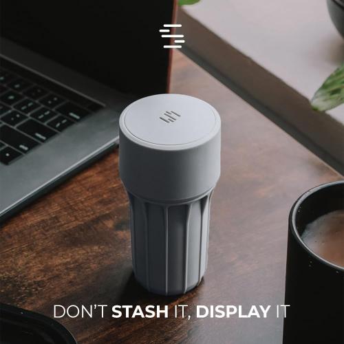 Staze Preserve Vacuum Sealed Storage Jars (148ml) | Food Storage Container with Protection - (CLOUD)