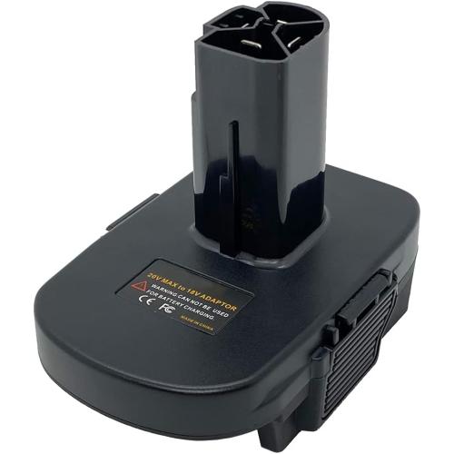 USB Battery Adapter for Craftsman C3 19.2V Cordless Tools, Converter for Dewalt 20V MAX and for Milwaukee M18 18V Lithium Battery to Craftsman 19.2 Volt Lithium Ion Battery Adaptor, w/ 5V 2A USB Port