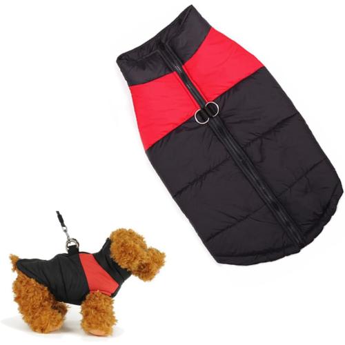 Dog Ski Vest for Winter Warm Padded Coat for Small and Large Dogs Cozy Winter Easy and Off for Cold Weather Activities