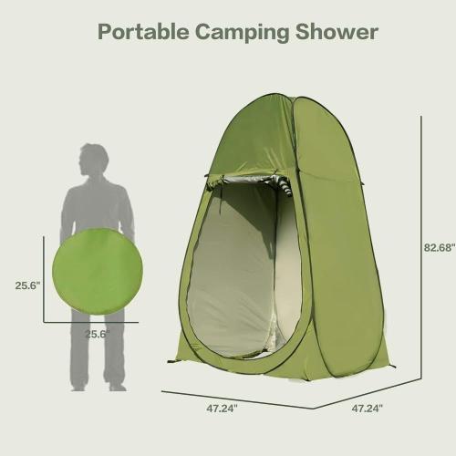 Premium Pop-Up Privacy Tent for Outdoor Showering, Changing, and Personal Use – Lightweight, Quick Setup, Compact Foldable Design