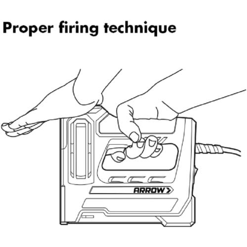 Arrow ET501F Corded 5-in-1 Professional Electric Staple and Nail Gun, Wire Stapler, and Brad Nailer for Upholstery, Framing, Insulation, Crafts, Fencing, and Cable, Black/Red